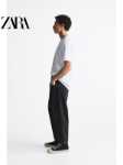 ZARA 남성 오버사이즈 나인 포인트 진 8727405 800의 그림