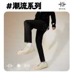 잭 존스 남성용 블랙 바지 슬림 남성 청바지 스트레이트 스트레치 밝은 라인 남성 바지 가을 겨울 신상품의 그림