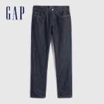 갭 남성 웜 쉐이크 벨벳 패딩 슬림 진 755629 2022 가을 새로운 빈티지 캐주얼 팬츠의 그림