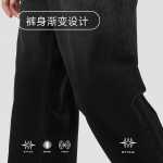 잭 존스 남성용 블랙 팝스 팬츠 청바지 남성 스트레이트 루스 그라데이션 컬러 팬츠 타이드 가을과 겨울 신상품의 그림