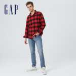 갭 남성 패션 워싱 슬림 베이직 청바지 555380 가을 캐주얼 바지 커뮤터 테이퍼드 팬츠의 그림
