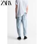 ZARA 봄 남성 릴랙스 핏 슬라우치 진 5862406 436의 그림