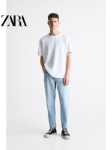 ZARA 여름 신상 남성용 수축 슬림핏 청바지 4060411 436의 그림