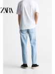 ZARA 여름 신상 남성용 수축 슬림핏 청바지 4060411 436의 그림