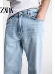 ZARA 여름 신상 남성용 수축 슬림핏 청바지 4060411 436의 그림