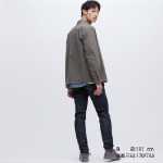 유니클로 남성용 하이 스트레치 스키니 진 (워싱 제품) 455472/457578 유니클로의 그림