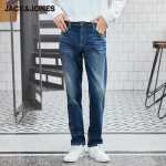 잭 존스 [마스터] 청바지 남성 스트레이트 스트레치 바지 가을 복고풍 바지 남성용 신상품의 그림