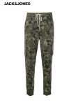 잭존스 잭존스 여름 남성용 위장 에이지드 멀티 포켓 스몰 레그 워크웨어 데님 팬츠 220332054의 그림