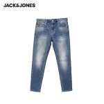 잭존스 잭존스 봄 남성 슬림 테이퍼드 스트레치 라이크라 에코 패브릭 청바지 221332065의 그림