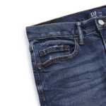 갭 남성 스트레이트 워싱 청바지 봄 500016 패션 홀 바지 남성 바지 조류의 그림