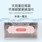 물티슈 워머 아기 온도 조절기 아기 물티슈 디스펜서 절연 보습 휴대용 충전식 물티슈 박스 워머의 그림