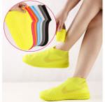 防湿鞋硅胶成人儿童雨鞋雨靴脚套의 그림