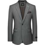 버건디 하이 커스텀 정장의 그림