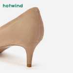 뜨거운 바람 가을 새로운 숙녀 패션 뾰족한 하이힐 얕은 입 간단한 기질 캐주얼 경력 공식적인 단화 여성의 그림