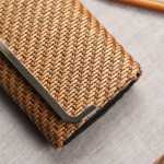 수제 등나무 클러치 백의 그림