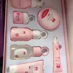 레드 엘리펀트 베이비 워시 세트 선물 세트 신생아 목욕 및 샤워 제품 정품 최신 날짜의 그림