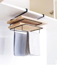 주방 도마 선반 철제 선반의 그림