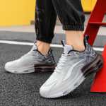 남성 러닝 에어 쿠션 신발의 그림