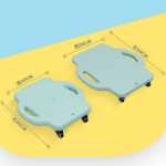 어린이 감각 훈련 장비 가정 유치원 대형 스쿠터 조기 교육 교구 전정 균형 보드 야외 장난감의 그림