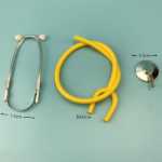 어린이 청진기 교구 시뮬레이션 놀이 집 세트 소녀 소년 의사 간호사 도구 아기 퍼즐 만들기의 그림