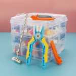 분해 보조 도구 분해기 특수 해머 플라이어 리프터 작은 입자 부품 인공물 접착제 블록의 그림