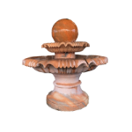 빌라 대리석 분수의 그림