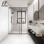 대리석 타일 이탈리아 고급 주방 욕실 벽 타일의 그림