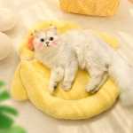 잠자는 고양이 수면 매트 고양이 둥지 겨울 따뜻한 바닥 매트 애완 동물 용품 겨울 고양이 침대 올 시즌 유니버설의 그림
