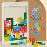 테트리스 어린이 퍼즐 블록의 그림