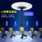 태양 광 정원 조명 야외 조경 조명 이동식 가정용 빌라 정원 테라스 플라잉 접시 유도 조명 가로등의 그림