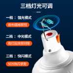 USB 충전식 전구 정전 비상 조명 홈 스타일 모바일 슈퍼 밝은 야외 LED 야시장 포장 마차 조명의 그림