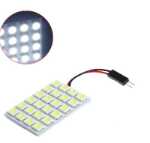 자동차 LED 독서 조명 실내 조명 실내 이중 뾰족한 머리 후면 구획 조명 실내 전구 LED 개조의 그림