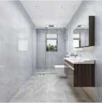 대리석 중간 판 벽 도자기 타일 화장실 화장실 주방 벽 타일을 통해 거실 타일 벽 타일 400x800의 그림