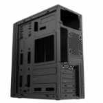 컴퓨터 케이스 마이크로 데스크탑 컴퓨터 호스트 PC 사무용 케이스 ATX 케이스 PC 케이스 타워의 그림