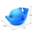 어린이 비닐 목욕 완구 / 물놀이 완구 소리가 나는 귀여운 동물 / 12의 배수로 가져 가십시오.의 그림