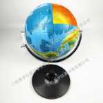 39152 지구 내부 구조 모델 지구 내부 구조 영어 지리적 모형 지구본 모델의 그림