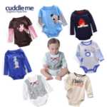 안아주세요 아기 아기 범 랩 삼각 하버 슈트 아기 옷 긴 소매 아기 옷의 그림