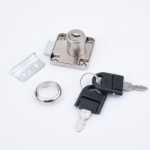 138 서랍 잠금 사무용 가구 잠금 장치 136 파일 캐비닛 잠금 가구 서랍 잠금 아연 합금 책상 서랍 잠금 장치의 그림