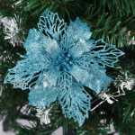 속이 빈 크리스마스 꽃 멀티 컬러 사용 가능사무용 가구 액세서리행잉크리스마스 장식크리스마스 트리 액세서리의 그림