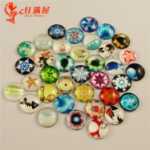 A5058 시간 보석 유리 슬라이스 크리스탈 보석 DIY 시간 보석 재료 반제품의 그림을 스틱 -.의 그림