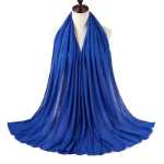 새로운 스웨트 천 히잡 흑백 여성용 히잡 아라비아 여성용 스웨트 천 머리 덮개 MSL109의 그림