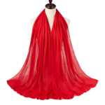 새로운 스웨트 천 히잡 흑백 여성용 히잡 아라비아 여성용 스웨트 천 머리 덮개 MSL109의 그림