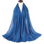 새로운 스웨트 천 히잡 흑백 여성용 히잡 아라비아 여성용 스웨트 천 머리 덮개 MSL109의 그림