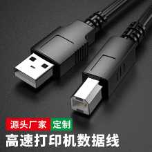 USB 프린터 케이블 3/5미터 컴퓨터 연장 순동 프린터 사각 포트 10 프린터 연장 데이터 케이블의 그림