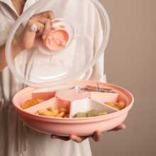 뚜껑이있는 전기 자동 식품 실제 과일 상자 밀봉 된 신선한 방진 사탕 상자 새 둥지 건조 식품 보관 (대형)의 그림