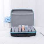 리드 영 신제품 -42 수납 공간 보관 병 보관 가방 pu 소재 전자 상거래 새로운 푸시 3 가지 색상의 그림