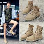 2023 가을과 겨울 새로운 여성 부츠 늑대 부츠 여성 서리로 덥은 신발 사막 부츠 남성 작업 마틴 부츠 커플을 대신하여 보낼 수 있습니다.의 그림