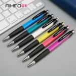 취미 AH-505 클래식 푸시 액션 사무실 취미 볼펜 부드러운 쓰기 파란색 리필 박스 도매의 그림