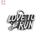 I LOVE TO RUN 러닝 알파벳 주얼리 액세서리의 그림