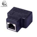 네트워크 티를 통한 네트워크 티 네트워크 티 커넥터 RJ45 네트워크 티 커넥터 RJ45의 그림